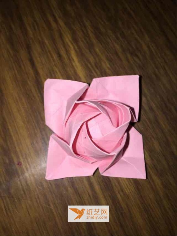 Fukuyama Rose Origami Tutorial