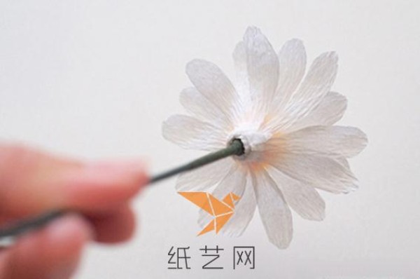 Small and fresh daisy paper flower making tutorial