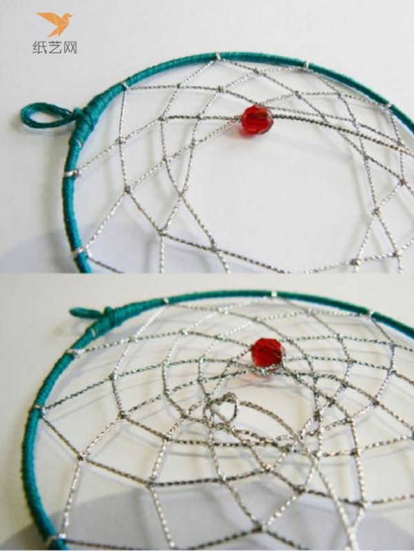 Knitting tutorial Knitting dream catcher making tutorial