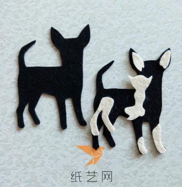 Tutorial on making cute dog refrigerator magnets for New Year’s gift