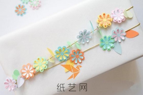 Small fresh flower gift packaging decoration