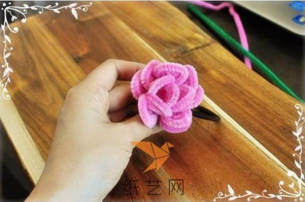 Sweet DIY Flower Hair Tie Making Tutorial