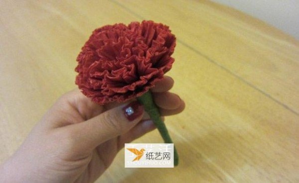 How to fold carnation gifts for Mothers Day