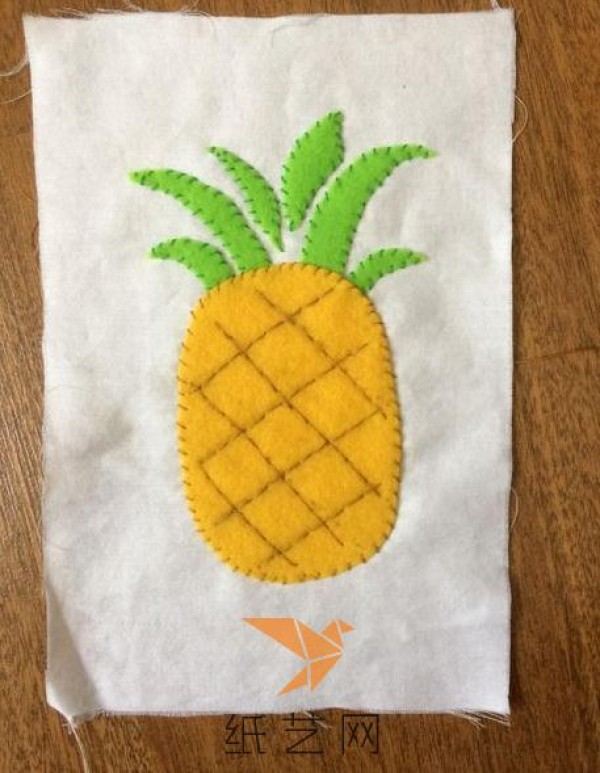 Cute pineapple pattern bag making tutorial