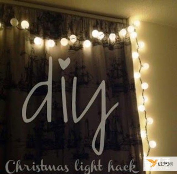 Use broken table tennis balls to make personalized holiday decoration light strips