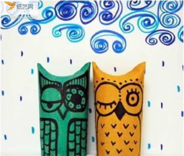 A tutorial on how to make small handmade toilet paper tubes that is very suitable for children to learn.