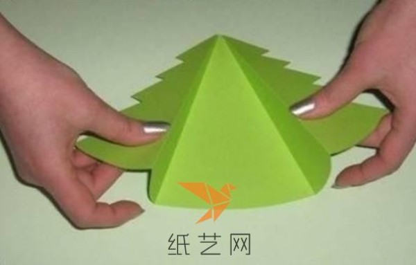 Christmas handmade paper art pattern Christmas tree making tutorial