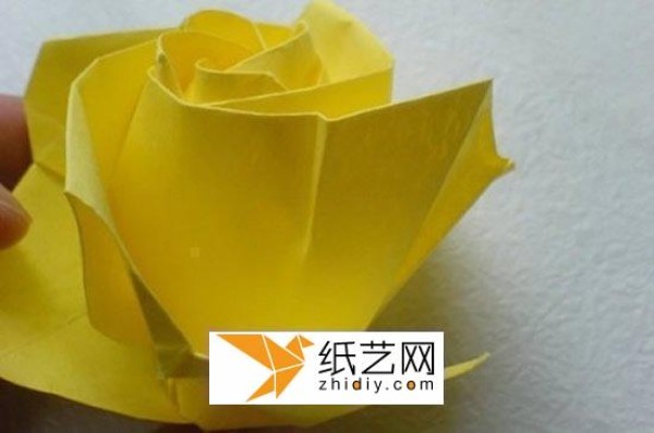 PT Origami Rose Handmade Origami Making Method