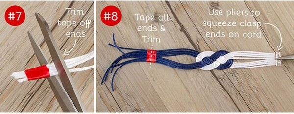 Simple and elegant bracelet weaving DIY creative handmade concise but not simple weaving rope bracelet weaving tutorial