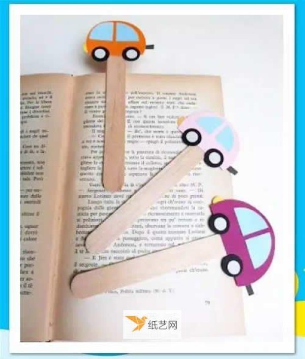 How to make cute cartoon bookmarks