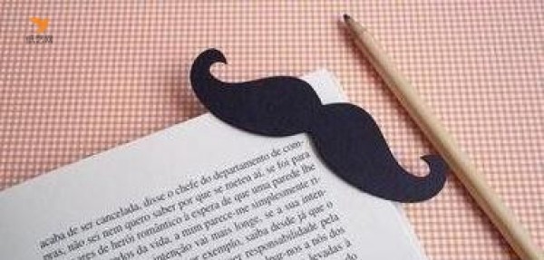 Super simple tutorial for making personalized and creative beard bookmarks