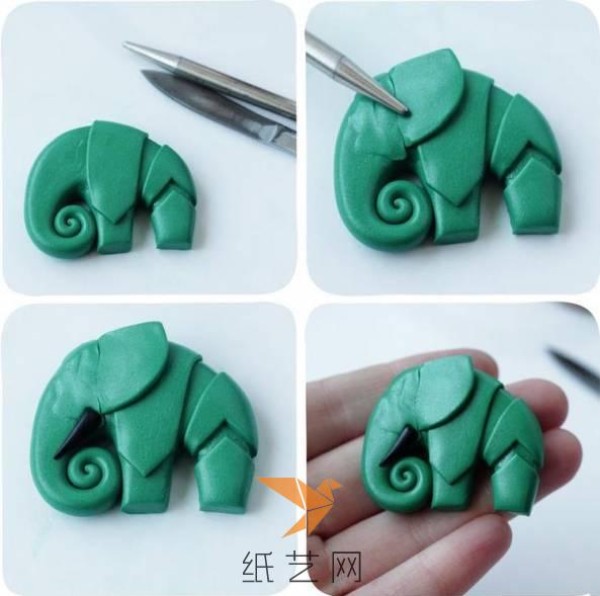 Ultra-clear clay mechanical elephant production tutorial