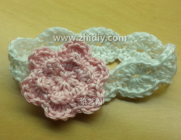 Simple decorative crochet flower handmade tutorial