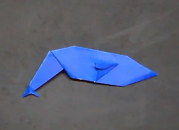 Origami blue whale origami tutorial