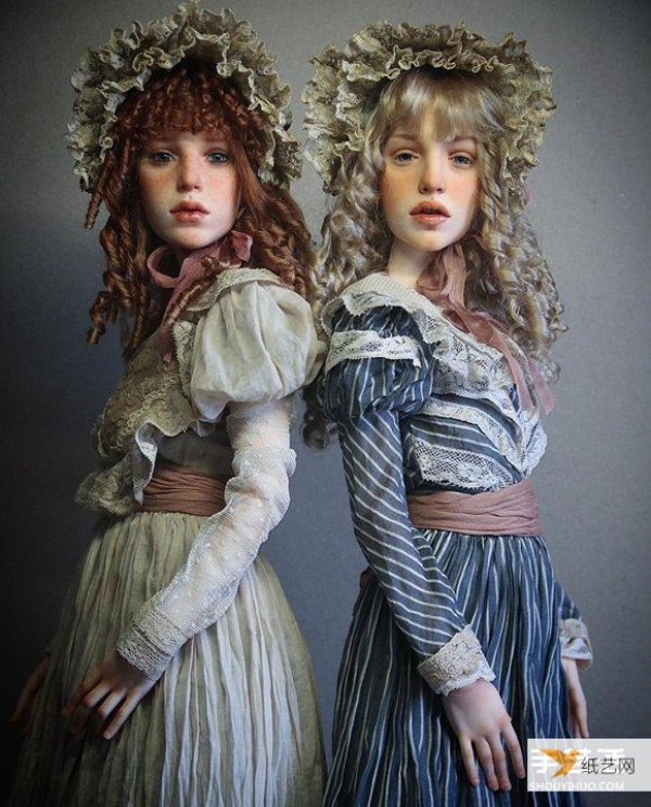 A horrifyingly realistic handmade doll depicts your inner fear of dolls