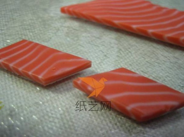 Delicious Salmon Fillet Sushi Earrings Super Light Clay Making Tutorial