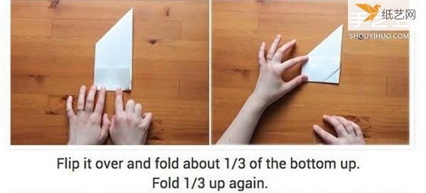 Illustrated step-by-step tutorial on how to fold a truly loving love letter envelope