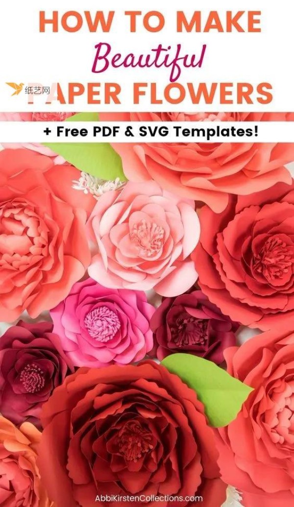 A lot of paper carvings, tutorial collection, roses, peonies (with templates, video tutorials)