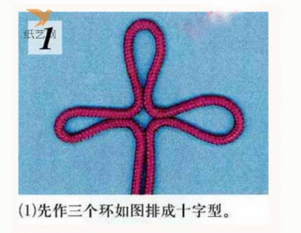 Knitting Tutorial Chinese Knot Auspicious Knot DIY Knitting Making Tutorial