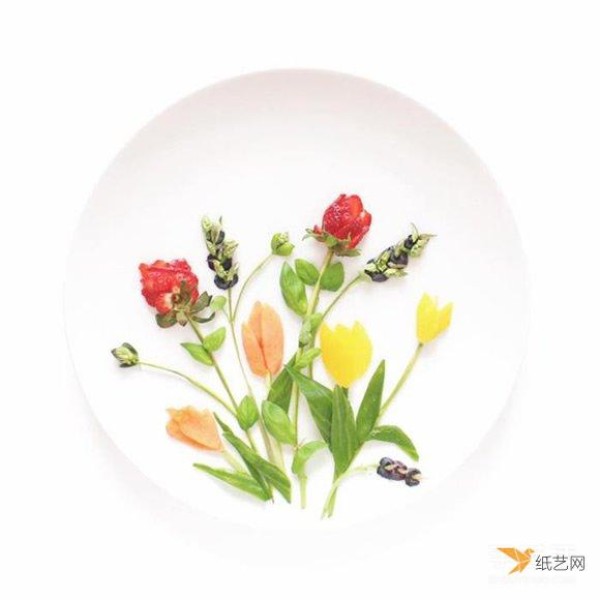 The artistic creation on the plate allows the ingredients to be arranged in creative, unique and beautiful patterns