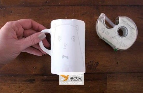 How to make a customized mug with cartoon patterns