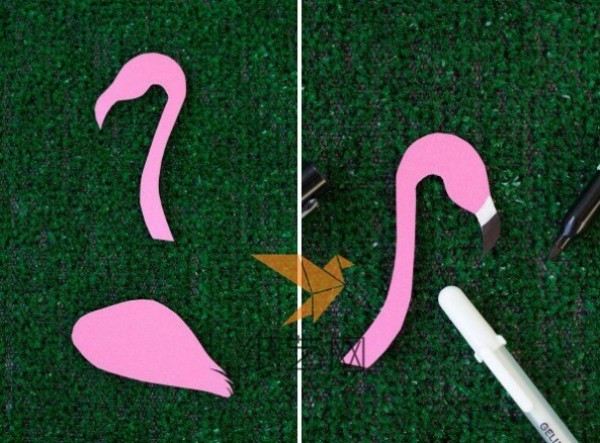 Paper carving swan handmade paper art production illustrated tutorial