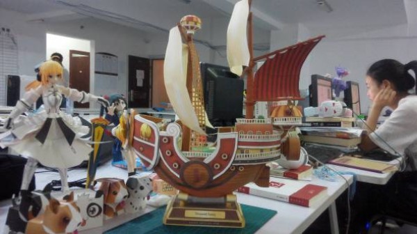 Guzi One Piece Qianyang Papercraft Tutorial