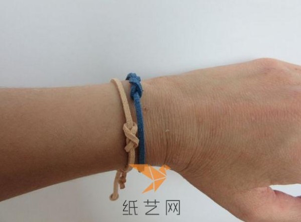 Simple and exquisite hand-woven leather rope bracelet making tutorial