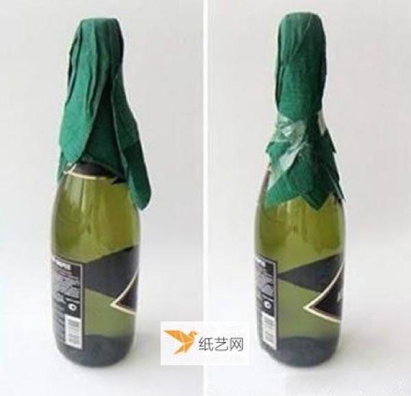 How to make personalized holiday champagne packaging