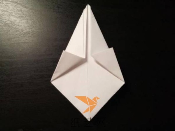 Very beautiful four-pointed star origami box making tutorial