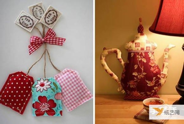 Pictures of handmade patchwork works that look beautiful, delicate and elegant