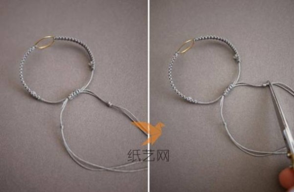 Simple and beautiful bracelet weaving method