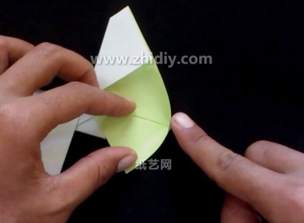 Simple butterfly origami tutorial video