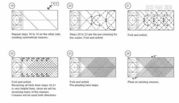 How to fold paper carp using dollars