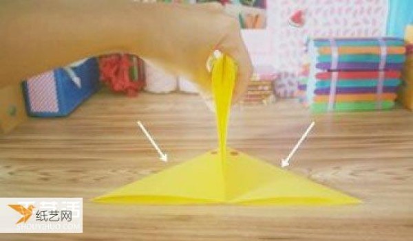 Show me how to fold Pikachu by hand with step-by-step illustrations