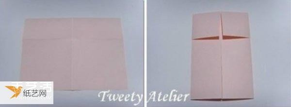 Illustration of the folding method of making a beautiful and personalized tissue paper box and napkin box