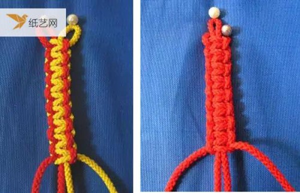 10 ways to knit using 4 ropes, illustrated tutorials