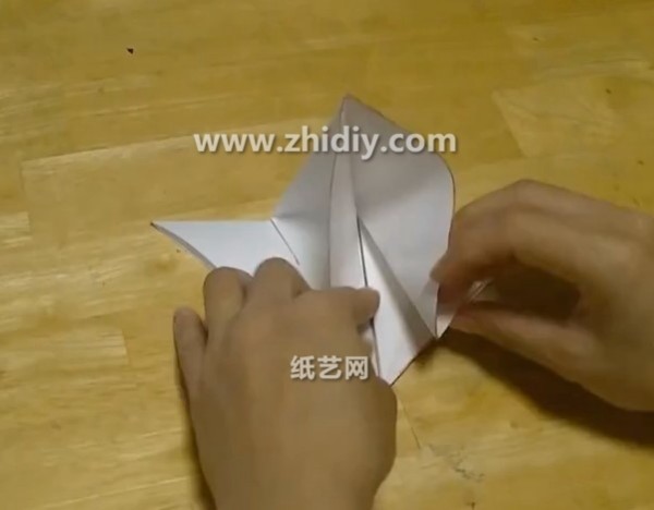 Origami video tutorial for five-head origami crane