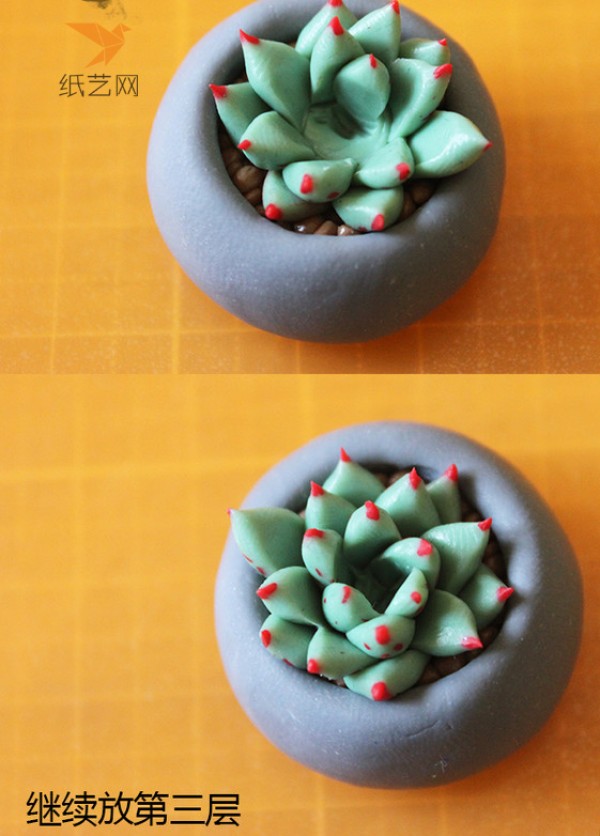 Pottery tutorial soft clay succulents