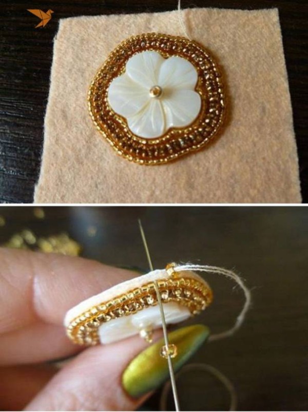 Bai Yutang Beaded Embroidery Jewelry Making Tutorial Beaded Embroidery Tutorial