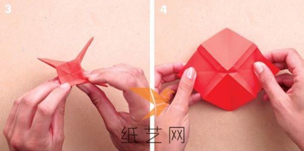 Origami bow gift wrapping tutorial