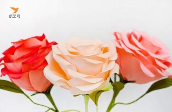 Tutorial on how to make paper roses, a must-have decorative flower for photos