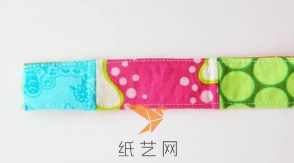 DIY method tutorial for children’s day gift patchwork belt