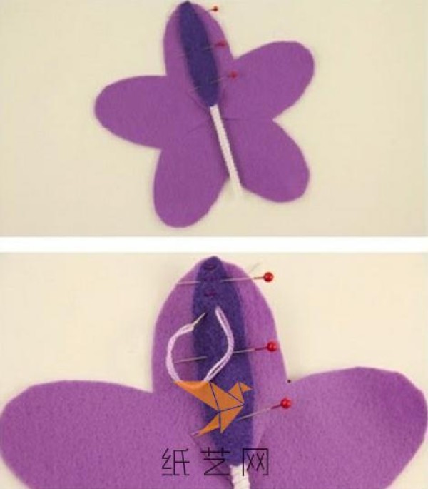 Beautiful non-woven lily making tutorial