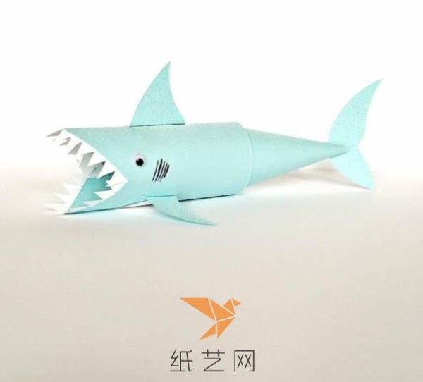 Cute little shark making tutorial for children