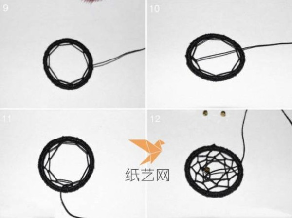 Teach you step by step how to make a dream catcher