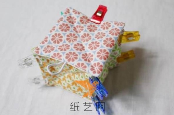 Tutorial on making a square storage bag for New Year’s gifts