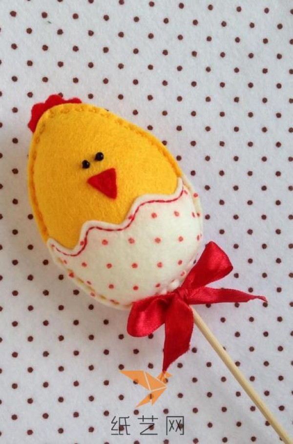 Easter Egg Fabric Small Egg Lollipop Making Tutorial