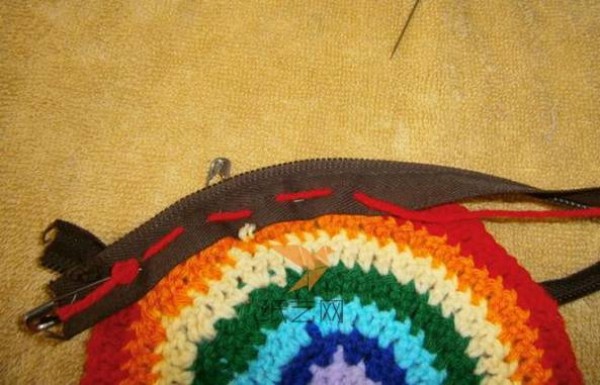 Crochet Rainbow Coin Purse Making Tutorial