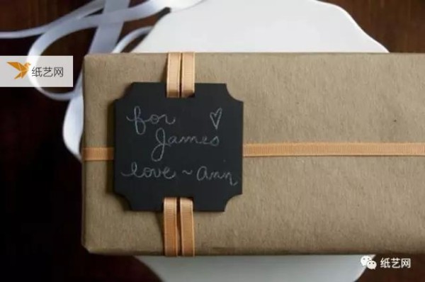 Simple girly gift packaging